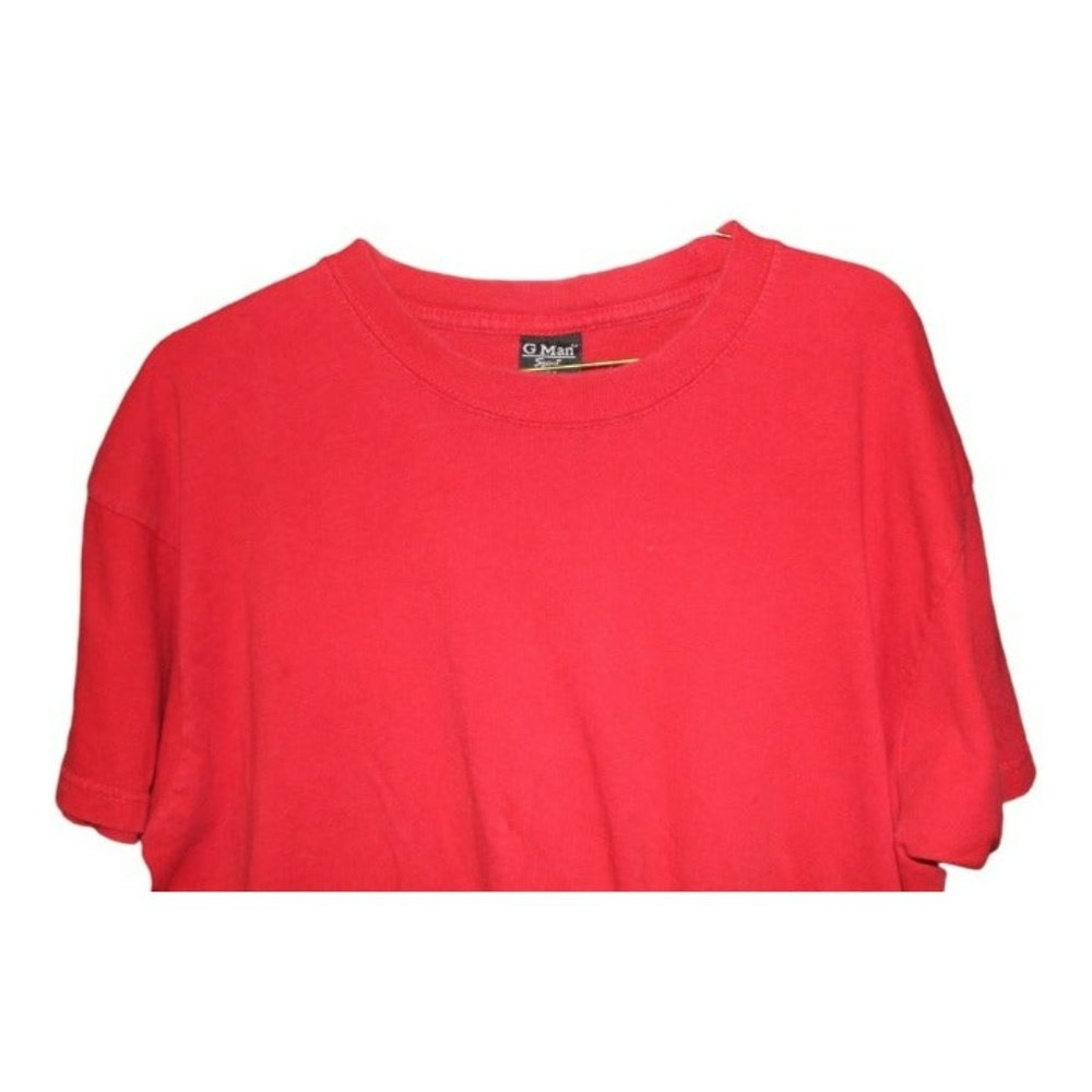 G man Sport Women's Red Short Sleeve Blouse/ Size: XL - Picture 4 of 8